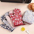 thumbnail image 4 of Dusknt Cooking Heat Gloves, Kitchen Heat Mitts, Barbecue Pot Gloves - Durable Heat Proof Oven Gloves Non‑Slip Design for Microwave Grill Stove & Outdoor Camping, Pink, 4 of 9