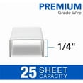 thumbnail image 3 of facai-Staples, Premium, S.F. 4, 0.25 Inch Length, 210 Per Strip, 5,000 Per Box (S7035450), 3 of 4