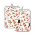 thumbnail image 7 of Yayeee Pot Holders Kitchen Heat Resistant with Pockets 7"x9.8" Cotton Oven Cooking Hot Pads, Small Floral Blooms, 7 of 7