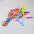 thumbnail image 4 of Skipping Ropes 10pcs PVC Jumping Ropes Plastic Handle Skipping Ropes Portable Fitness Ropes Sports Supplies for Home Kids Playing (Random Color), 4 of 8