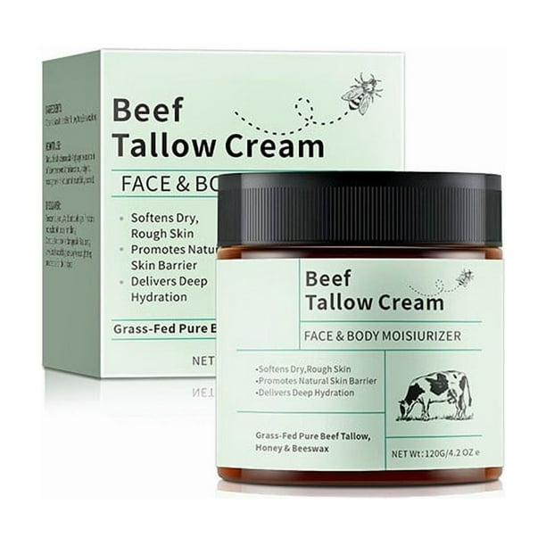 Crema hidratante, cremas y humectantes, crema para el cuidado del sebo, lápiz labial de sebo 120 g, crema hidratante facial con sebo, lápiz labial de sebo de pasto, hidratante para rostro y cuerpo, su