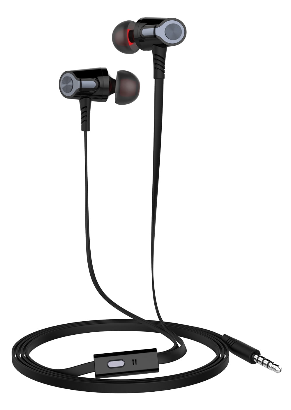 Sleek High Performance Earbuds Black