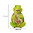 thumbnail image 2 of Outdoor Solar Garden Statues Owl/Frog/Turtle Figurine With Led Light For Yard  Lawn Art Decor Gift, 2 of 13