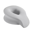 thumbnail image 4 of yotijay Face Cradle Pillow Face Rest Pillow Relax Face Down Prone Pillow Travel Trip Light Grey, 4 of 9