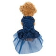 thumbnail image 4 of CUECUEPET Sequin Princess Dog Silk Dress for Female/Girl Dogs or Puppies, 4 of 6