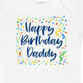thumbnail image 4 of Inktastic Happy Birthday Daddy Boys or Girls Baby Bodysuit, 4 of 5