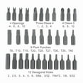 thumbnail image 6 of 33 In 1 Screwdriver Bit Set For Industry / Household / Electronics Repair Tool, 6 of 6