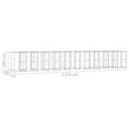 thumbnail image 4 of vidaXL Outdoor Dog Kennel Galvanised Steel 26.62 m², 4 of 4