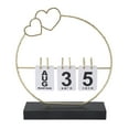 thumbnail image 2 of Desktop Flip Calendars,LED Light Perpetual Flip Calendar Modern Design Multifunctional Soft Lighting Calendar Desk Decor for Home Dorm Desk, 2 of 7