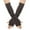 Dark Gray, variant on Arm Warmers Women Fashionable Fingerless Sleeves Arm Warmers for Autumn Use Gloves for Fashion Collocation Arm Sleeves for Daily Scenarios Versatile Knitted Oversleeve Black One Size