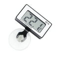 thumbnail image 2 of DC15 Mini Digital LCD Thermometer Aquarium Fish Tank Temperature Meter Suction Cup (White), 2 of 9