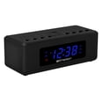 thumbnail image 1 of Emerson CKS2023AM/FM Radio despertador dual con pantalla LED azul de 0,6", atenuador de 4 niveles y despertador con radio/zumbador, negro, 1 of 5