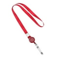 thumbnail image 4 of Zoyueyie 4Pcs Hanging Rope Practical Neck Strap Lanyard for Work Chest School Brand ID (Red), 4 of 10