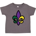 thumbnail image 3 of Inktastic Fleur De Lis Mardi Gras Holiday Boys or Girls Toddler T-Shirt, 3 of 5
