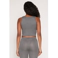 thumbnail image 4 of Women's Daisy Ribbed Knit Cropped Tank Top, 4 of 4