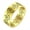 Gold, variant on Viking Wedding Ring Traditional Celtic Knot Pattern Unique Stainless Steel Jewelry