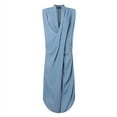 thumbnail image 3 of ZANZEA Womens Dresses Casual Sleeveless V-Neck With Side Pocket Dress, 3 of 12