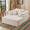 Beige, variant on Eyisean 60" Oversized Chaise Lounge Chair Indoor, Non-Assembly Deep Seat Sofa Bed Corduroy Sleeper Cloud Boneless Couch with 2pcs Pillows for Reading, Living Room, Apartment