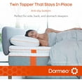 Dormeo Mattress Topper King Bed 3 inch Cooling Mattress Topper with Octaspring Technology