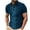 01 Blue, variant on zfwon Mens Polos Shirts Plus Size Color Block Lapel Collar Short Sleeves Shirts Summer Breathable Tennis Golf Sports Athletic T-Shirts Mens Smart Business Tshirts Sale