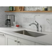 Delta Linden Single-Handle Kitchen Faucet w/ Sprayer - 4453-AR-DST - Arctic Stainless
