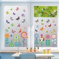 thumbnail image 4 of Amdohai 9 Sheets Cute Window Clings DIY Flower Plant Pattern Window Stickers Removable Self Adhesive Window Decals Removable Vinyl for Glass Window Decoration, 4 of 8
