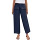thumbnail image 1 of Pantalones Elásticos de Cintura para Mujeres Pantalones Largos de Cordón de Mezcla de Lino Sólido con Bolsillos Laterales Casual, Pantalones de Lino de Mujer con Bolsillos, 1 of 7