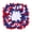 Red blue white, variant on Dog Foraging Feeding Pad Treat Training Mat Reduce Boring for Rabbits Small Dogs