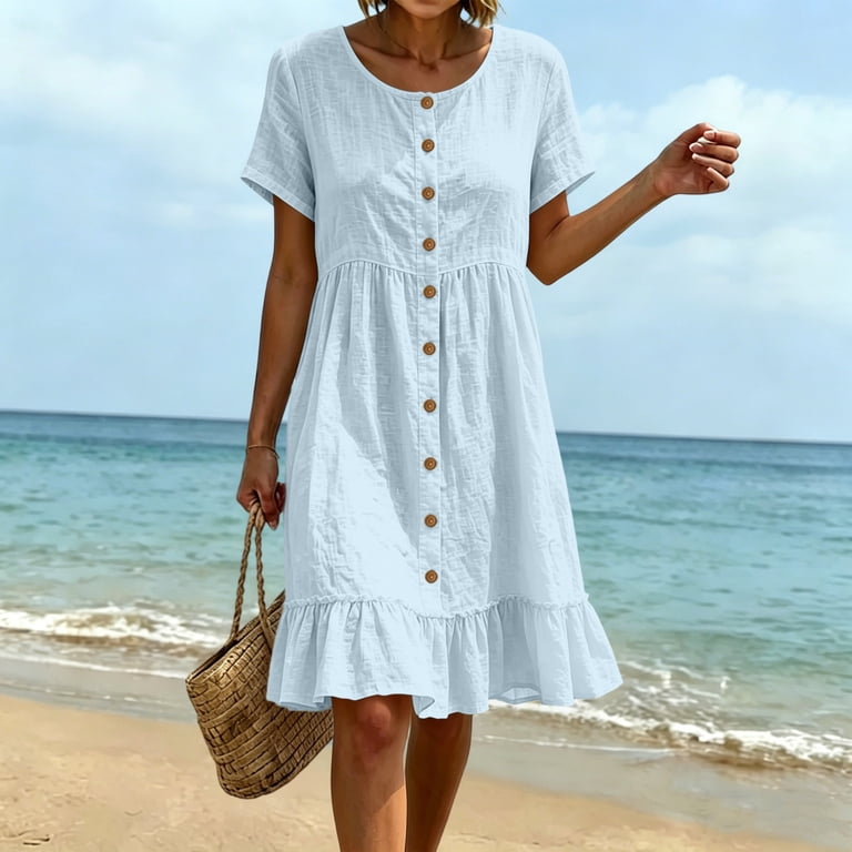 women's dress shirts for work Givens Long Sleeve Summer Shirt By Dovetail Workwear Women With natural UPF sun Size:56W feature:KEYHOLE Girls Scallop Collar Smock