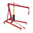 thumbnail image 2 of FashionCha RC Engine Crane Hanger Model Alloy Jack Simulation Lifting Equipment Garage Vehicle Accessories for Remote Control Car Suitable for Display Exhibition Red, 2 of 8