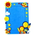 thumbnail image 1 of jifeng DIY Picture Frame Craft Frames Set Photo Frame for Bedroom Shelf Arts Crafts Dad Child Blue, 1 of 9
