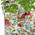 thumbnail image 2 of Watercolor Grow Bags 5-Pack, Dogrose and Amantia, Heavyduty Fabric Pots with Handles for Plants, 2 Sizes, Multicolor, by Ambesonne, 2 of 3