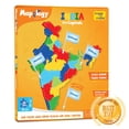 thumbnail image 1 of Mapa de Puzzle Toy Imagimake Mapology de la India con capitales estatales, 1 of 9