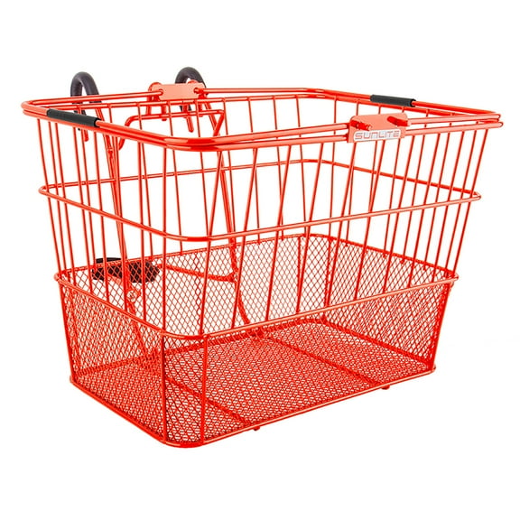 Sunlite Standard Mesh Bottom Lift-Off High Visibility Orange Steel 13.5x9.87x9.5