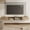 Oak, variant on EROMMY Modern Rattan Floating TV Stand for TVs up to 80 Inches, Entertainment Center, 70 inch, Oak