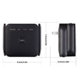 thumbnail image 2 of Repetidor Wifi de banda dual 2.4G 5G Amplificador amplificador de señal Wifi Extensor de rango de señal inalámbrico, enchufe de EE. UU., Negro Advancent EL4487-05B, 2 of 2