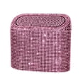 thumbnail image 1 of Car Trash Can Glitter Rhinestone Bling Pressing Square Can Storage Box Garbage Grabber for Vehicle, 1 of 12