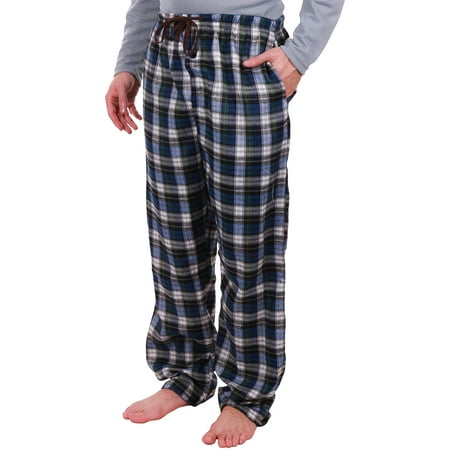 Enimay - Enimay Men's Flannel Cotton Plaid Pajama Pants w/ Drawstring ...