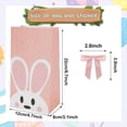 thumbnail image 2 of Party Favor Bags, 36 Count Easter Bunny Pastel Rabbit Paper Treat Bags With Ribbon Bow Stickers, Candy Goodie Bags for Spring Birthday and Baby Shower, 2 of 7