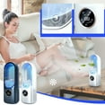 thumbnail image 6 of Air Conditioner Fan, Portable Evaporative Air Conditioner with Timer, 6 Speeds Personal Air Conditioner, Small Portable AC Air Cooler with Humidifier for Room Bedroom Office Desk, 6 of 7