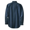 thumbnail image 5 of Port & Company Men Long Sleeve Value Denim Shirt, 5 of 5