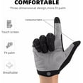 thumbnail image 5 of ROCKBROS Cycling Gloves for Men Mountain Bike Gloves Bicycle Gloves SBR Pad Anti-Slip Road Riding Gloves for Spring, 5 of 5