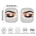 thumbnail image 3 of Yuyamidu Eye Lash Car Sun Shade for Most Auto SUV Truck Van Novelty Windshield Sunshade Keep Vehicle Cool 2 Pieces Fashion Window Shades for Car Accessories, 3 of 5