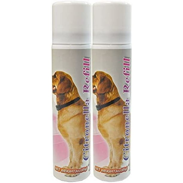 Citronella Refill Canisters to Control Dog Barking, No Bark, Anti Bark Collar 3 oz Two Pack
