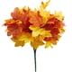 thumbnail image 2 of Rama artificial de hoja de arce | Follaje otoñal artificial de 7 puntas para centros de mesa | Decoración para Halloween y Acción de Gracias, 2 of 7