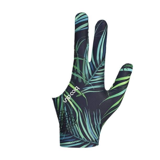 Guantes de Billar Portátiles Mano Izquierda / Derecha Universal 3 Dedos Mostrar Guantes Tiradores Taco de Billar Billar Guantes Accesorios de Billar - Sale de Sunnimix Guantes de billar