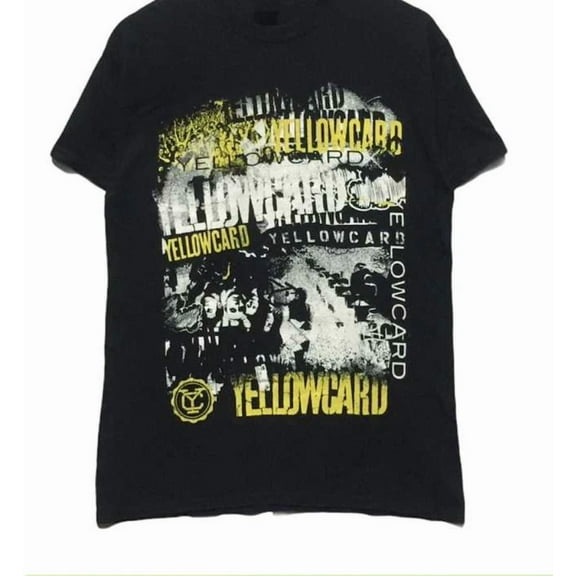 YELLOWCARD BAND PUNK ROCK Unisex Adult Short Tee Shirt ZA131
