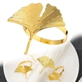 thumbnail image 1 of Decorative Tray Decor Shape Decorative Napkin Rings for Table Decor Reusable Metal Napkin Holders for Thanksgiving Christmas Wedding Elegant Dining Table Ornament Tray Decor Serving Tray Decorative T, 1 of 7