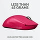 thumbnail image 4 of Ratón inalámbrico para juegos Logitech G PRO X SUPERLIGHT Magenta, 4 of 9
