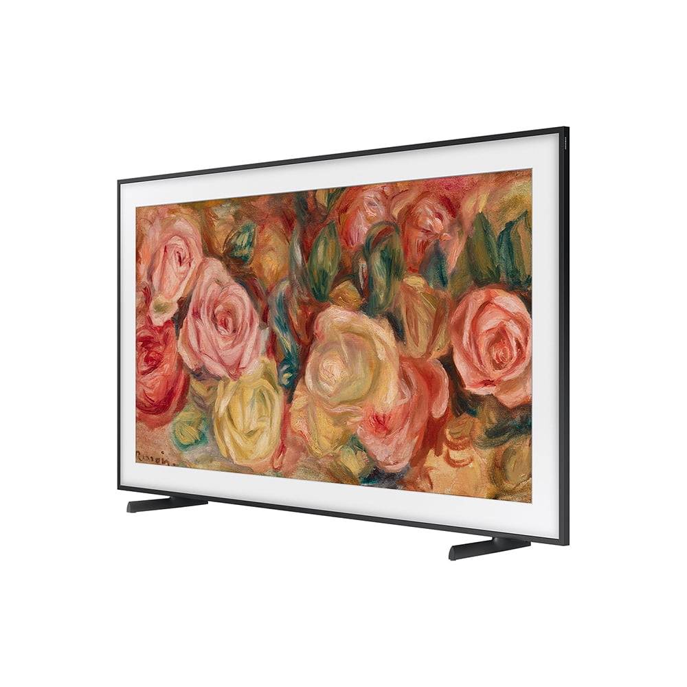 Samsung QN43LS03DAFXZA 43 inch The Frame QLED 4K Smart TV 2024 Bundle with Customizable Bezel Modern White + Deco Gear 4K HDMI 2.0 Cable x2 & CPS Exclusive 26 Month Protection
